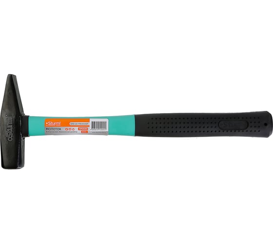 Изображение товара Слесарный молоток Sturm защита от раскола, фибергласс, кованый боек 300гр, ПРОМО 1010-22-FB0300SP