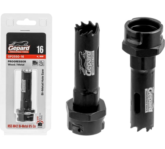Изображение товара Коронка биметаллическая GEPARD PROGRESSOR 16 мм GP2550-16