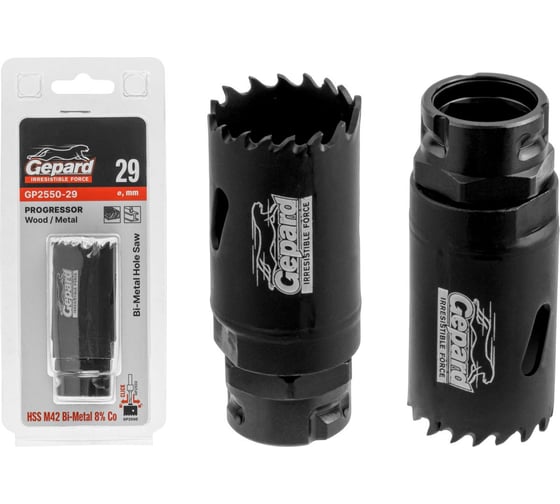 Изображение товара Коронка биметаллическая GEPARD PROGRESSOR 29 мм GP2550-29