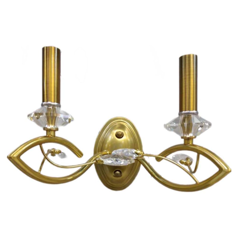 Изображение товара Настенный светильник Мелодия Света PL9997-2W AB золотой стиль минимализм