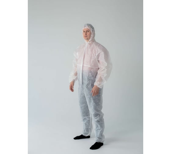 Изображение товара Защитный комбинезон Смелый Каспер плотность 40 г/м2, ламинированный, размер 4XL/180-188 32219