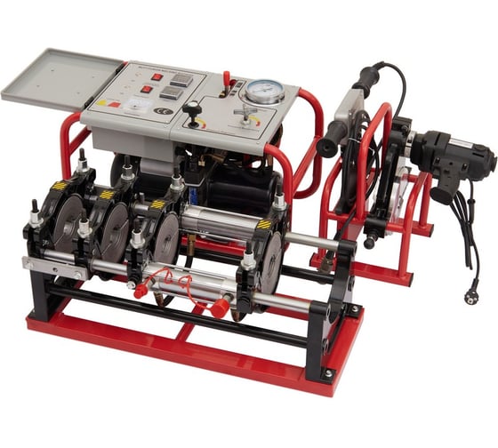 Изображение товара Аппарат для стыковой сварки ПНД труб GasFusion RED-160 1.00160