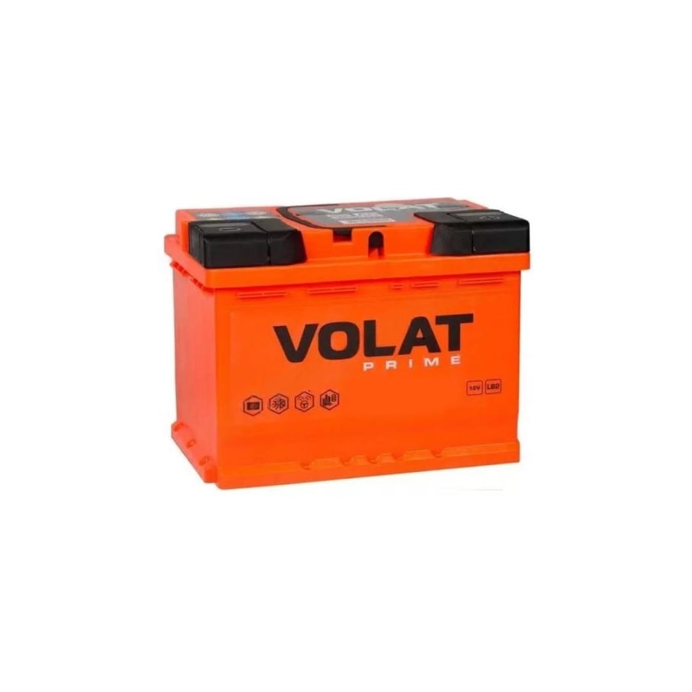Изображение товара Аккумулятор VOLAT Prime 50Ah VS501 для автомобиля 12В кальциевый