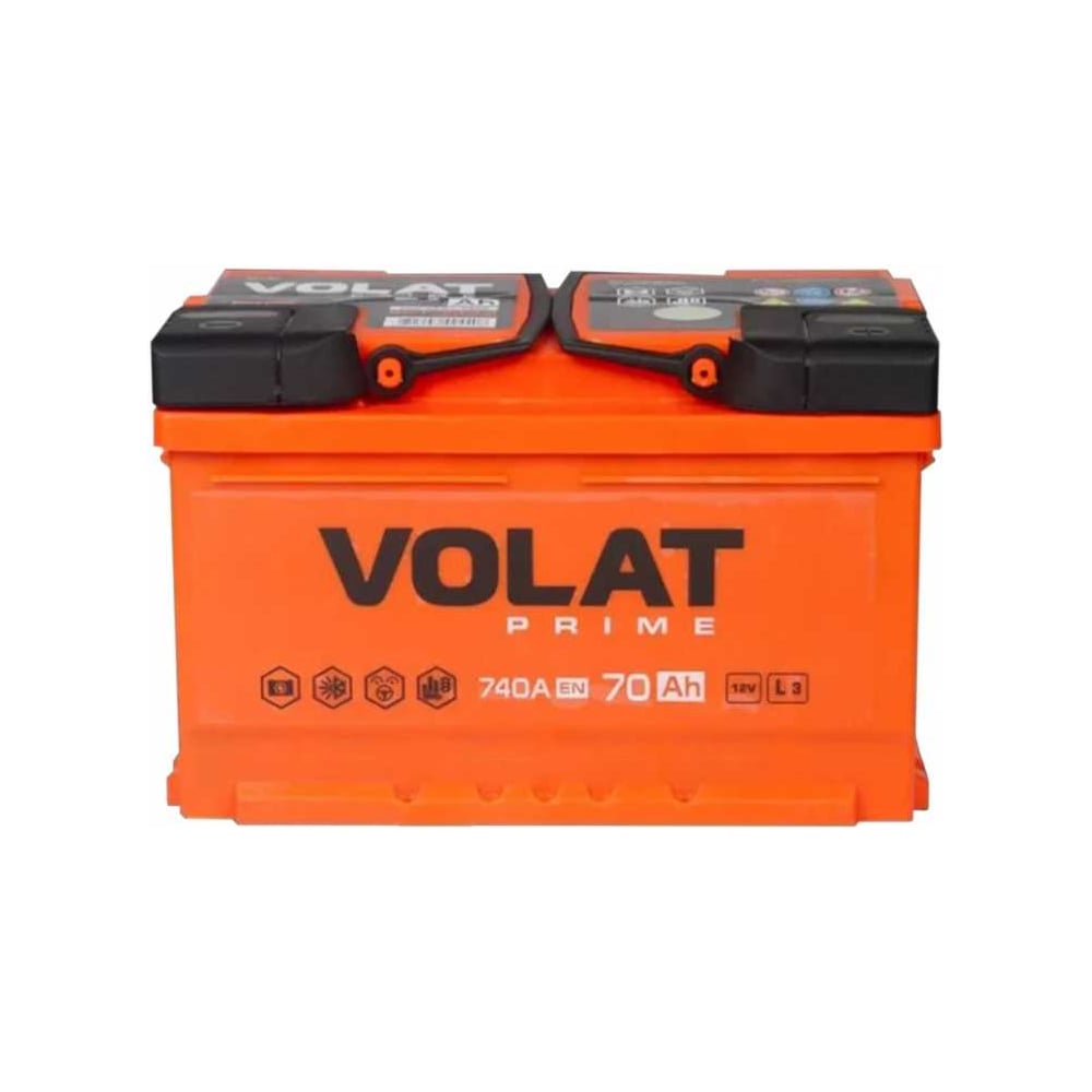 Изображение товара Аккумулятор Prime 70Ah R+ VOLAT VP700 для автомобилей 12 В