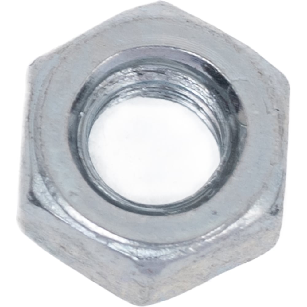 Изображение товара Гайка М4 DIN 934 оцинкованная сталь 1612 шт - надежный крепеж для промышленности
