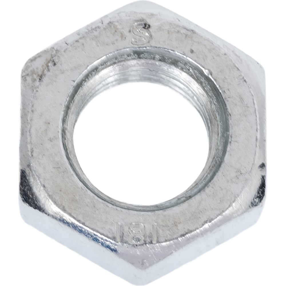 Изображение товара Гайка ЦММ DIN 934 М14 из оцинкованной стали, фасовка 1 кг