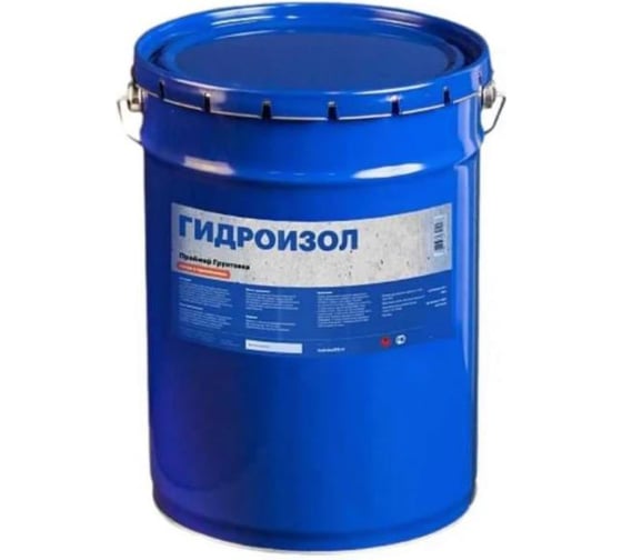Изображение товара МАСТИКА Гидроизол битумно- резиновая металлическое ведро 5 л МБРМ05