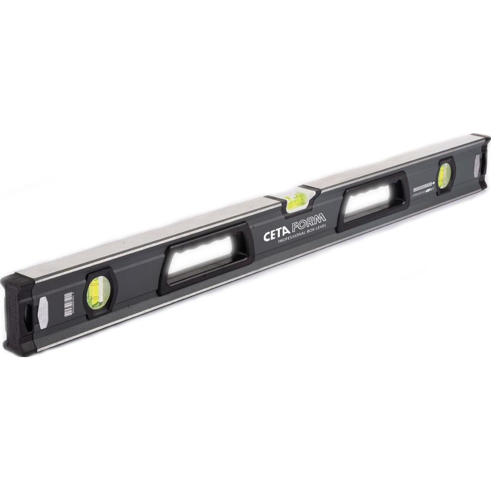 Изображение товара Профессиональный строительный уровень Ceta Form 1.2 м с 3 глазками, противоударный алюминиевый