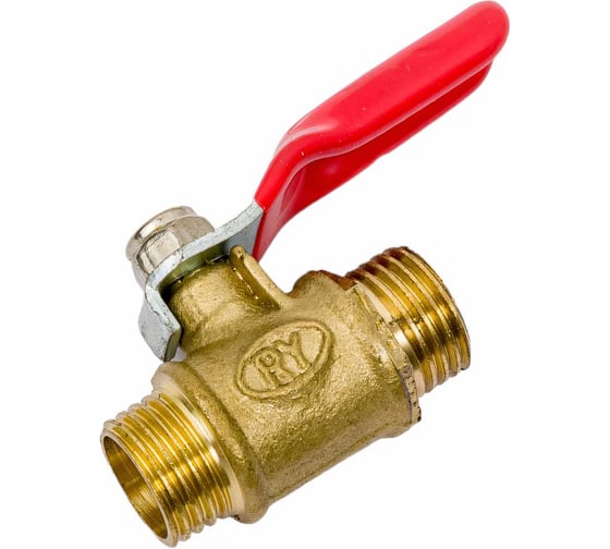 Изображение товара Шаровой кран Pegas pneumatic наружная резьба 1/4" 4408