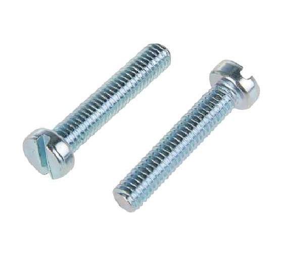 Изображение товара Винт Metiz-A2 DIN 84, M2x8, цинк, цилиндр. гол. прямой шлиц, 100 шт. 84Z28 100