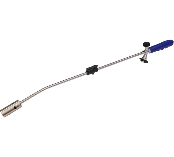 Изображение товара Горелка газовая KUBIS Ф20 мм с пьезоподжигом, 1300*С, 180г/час, байонетное соединение, длина 800 мм, длина 01-07-0120