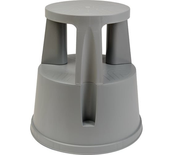 Изображение товара Табурет-стремянка пластиковый на колесах BEFAST ТСРПК1S