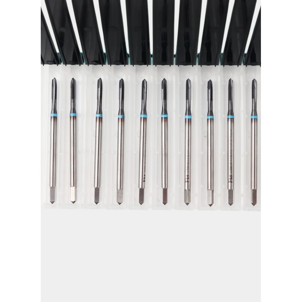 Изображение товара Метчик с прямой канавкой РОСИНСТРУМЕНТ, 10 шт, М 2,5x0,45 HSS-Co5