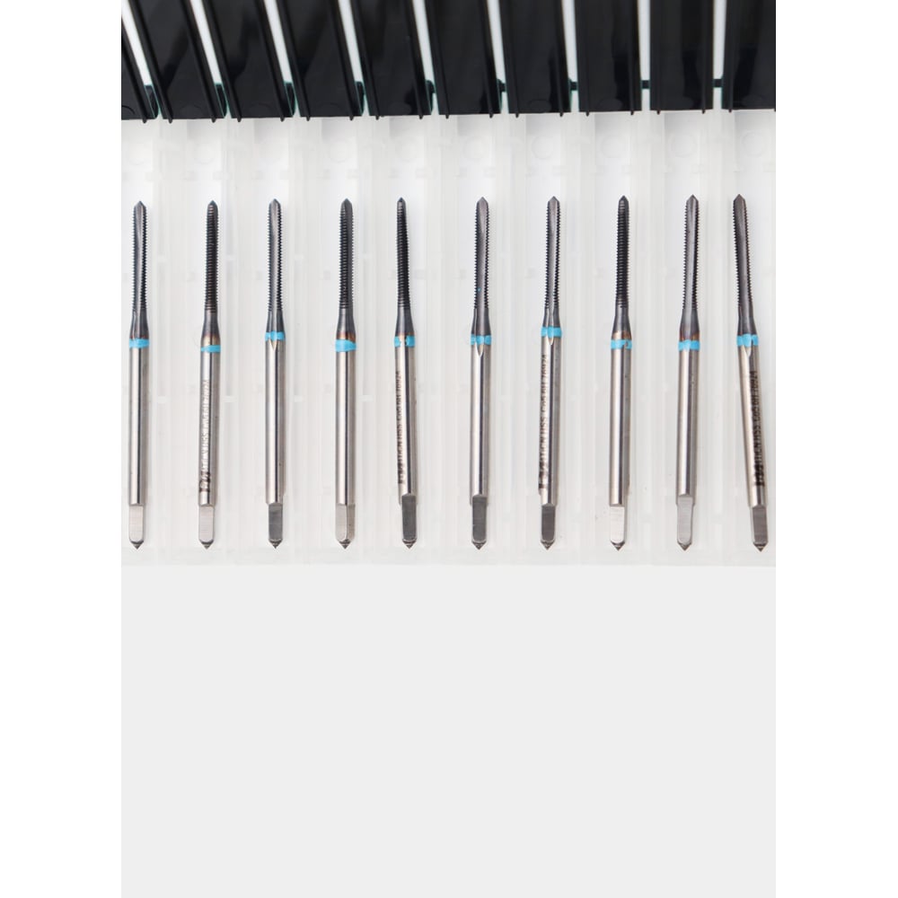 Изображение товара Метчик с прямой канавкой РОСИНСТРУМЕНТ 10 шт, М2,0x0,4 HSS-Co5