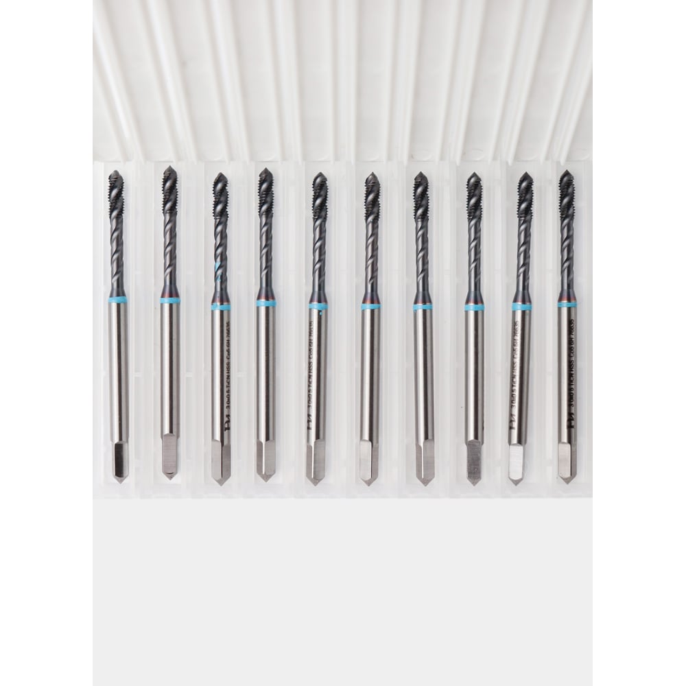 Изображение товара Метчик с винтовой канавкой РОСИНСТРУМЕНТ M3x0,5, 10 шт