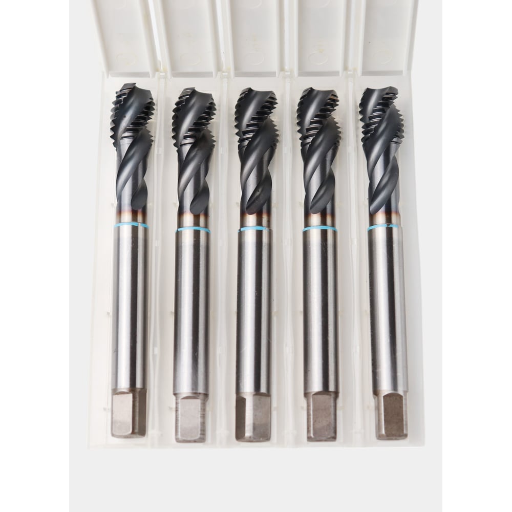 Изображение товара Набор метчиков РОСИНСТРУМЕНТ 5 шт М14 2 мм DIN 376 TiCN