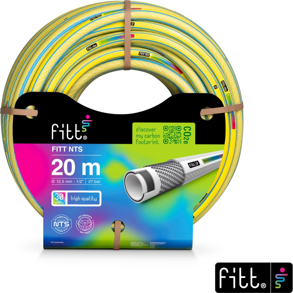 Изображение товара Шланг FITT NTS YELLOW 1/2, 20 м 76198.16620.59001