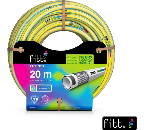 Изображение товара Шланг FITT NTS YELLOW 1/2, 20 м 76198.16620.59001