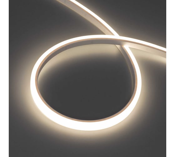 Изображение товара Лента герметичная Arlight WAVE-TOP-PU-A144-10x10mm 24V Warm3500, вывод боковой 1м 052625