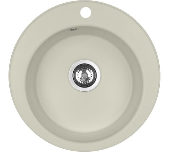Изображение товара Мойка для кухни AQUATON Шелли круглая жемчуг 1A734732SS240