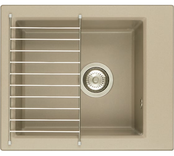 Изображение товара Мойка для кухни AQUATON Линеа 43 серый шёлк 1A732932LW250