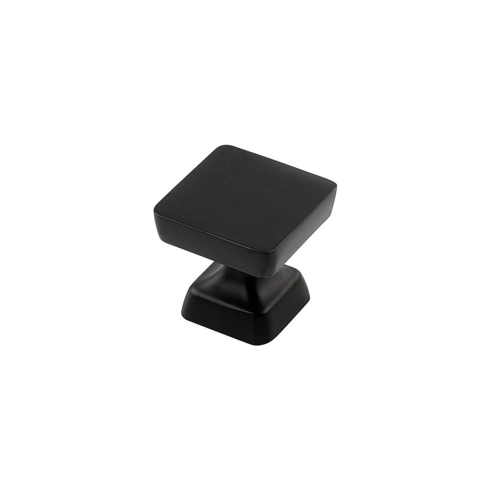 Изображение товара Ручка-кнопка KERRON матовый черный K-2391 BL для мебели