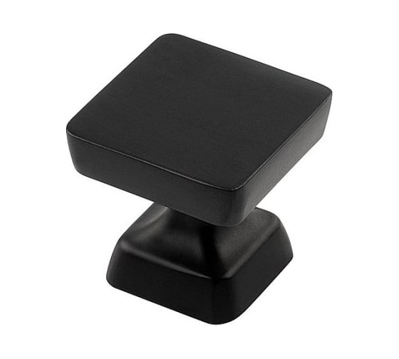 Изображение товара Ручка-кнопка KERRON матовый черный K-2391 BL