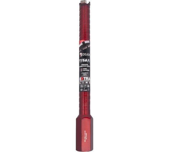 Изображение товара Сверло алмазное САСС Extra Line Titan (32x300 мм; 3 сегмента; 1 1/4UNC) Diam 313020