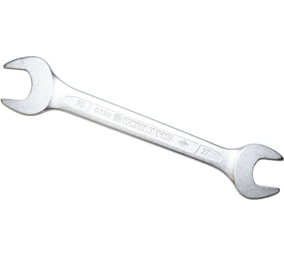 Изображение товара Рожковый ключ IZELTAS удлинённый 27x30мм, длина 300 мм, 130012730