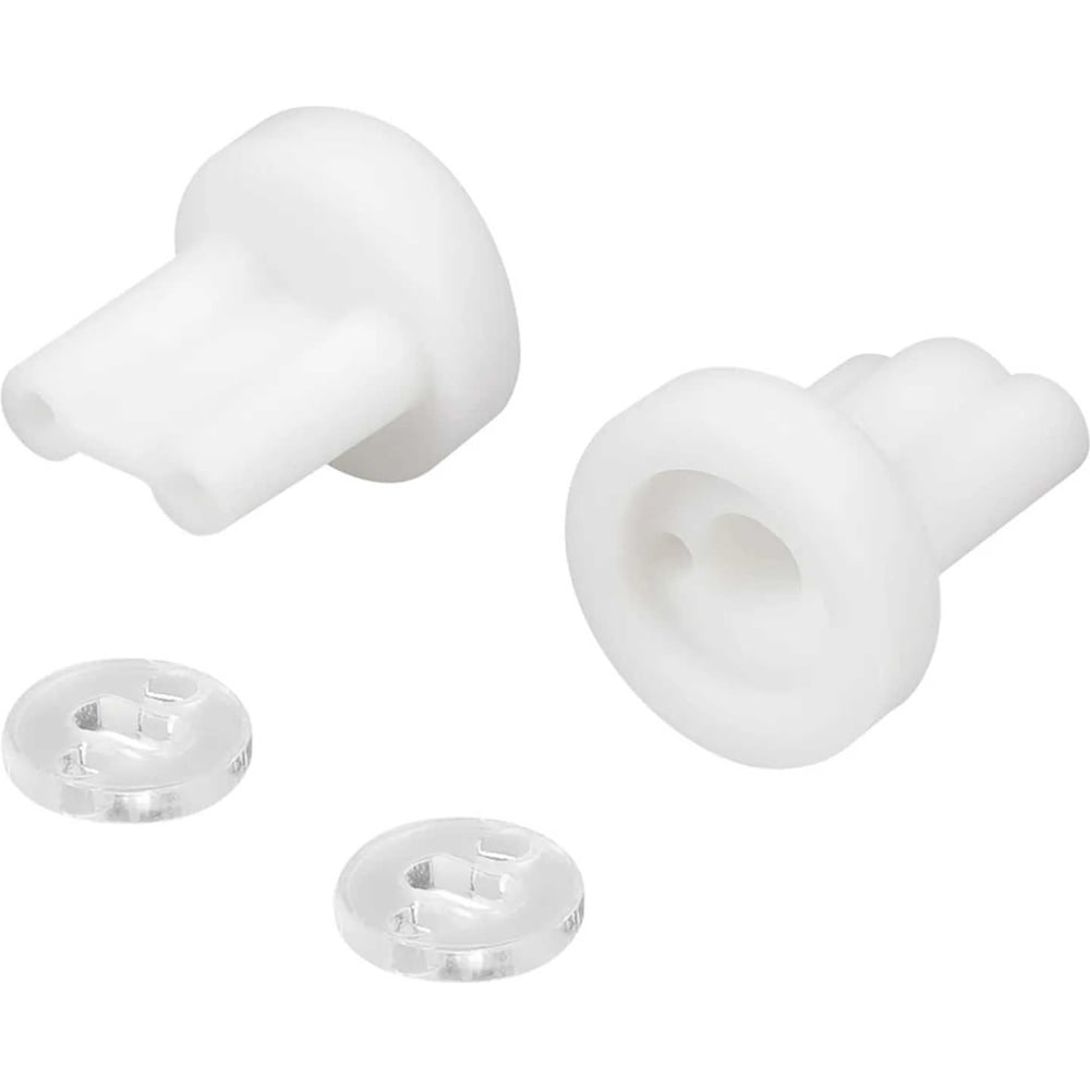 Изображение товара Заглушка для неона Arlight ARL-WAVE-18x15-S-CAP-SET-WH 2 шт.