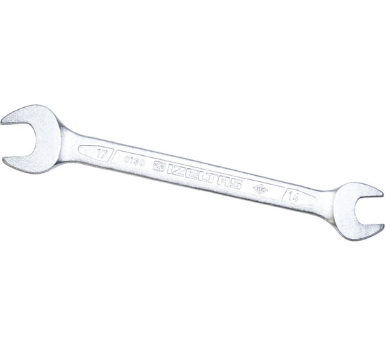Изображение товара Рожковый ключ IZELTAS удлинённый 14x17мм, длина 205 мм, 130011417