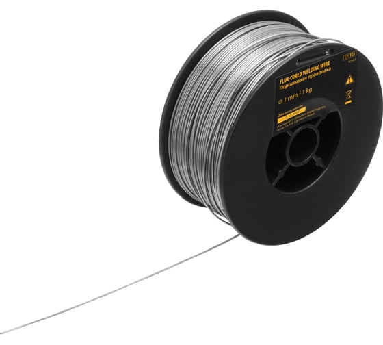 Изображение товара Порошковая проволока DENZEL Е71TGS, 1 мм, 1 кг, D100 97547