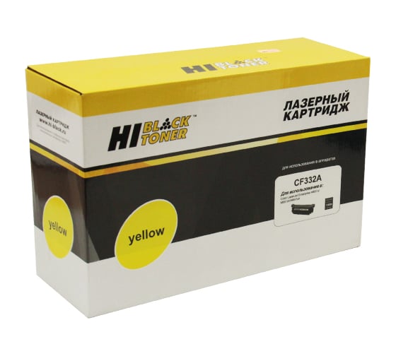 Изображение товара Картридж для HP CLJ M651n/651dn/651xh, Hi-Black №654A Y, 15K HB-CF332A