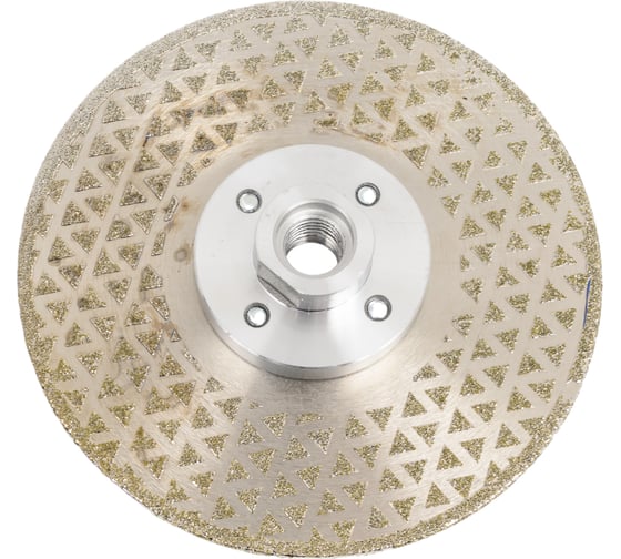 Изображение товара Диск алмазный гальванический сильвер SKOLE (AZ24) 125мм AZ24-125B