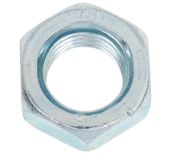 Изображение товара Гайка ЦММ DIN934, М20, класс прочности 8, оцинкованная сталь, 1 кг / ~ 19 шт 0Т-00007508