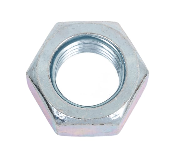 Изображение товара Гайка ЦММ DIN934, М16, класс прочности 8, оцинкованная сталь, 1 кг / ~ 34 шт 0Т-00007506