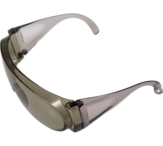 Изображение товара Защитные открытые поликарбонатные очки ЕЛАНПЛАСТ дымчатые ОЧК306KN (O-13013KN)