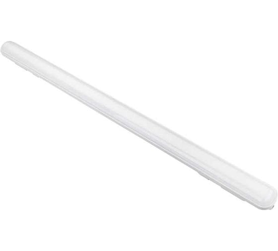 Изображение товара Светильник пылевлагозащищенный Русский Свет ДСП WP 02 C 36W OP 865 L1200 LED 1200x70x72мм 36Вт 6500К IP65 белый 15070223085