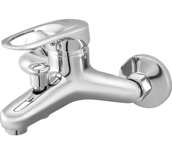 Изображение товара Смеситель для ванны Ekko короткий излив, переключатель шток E32104