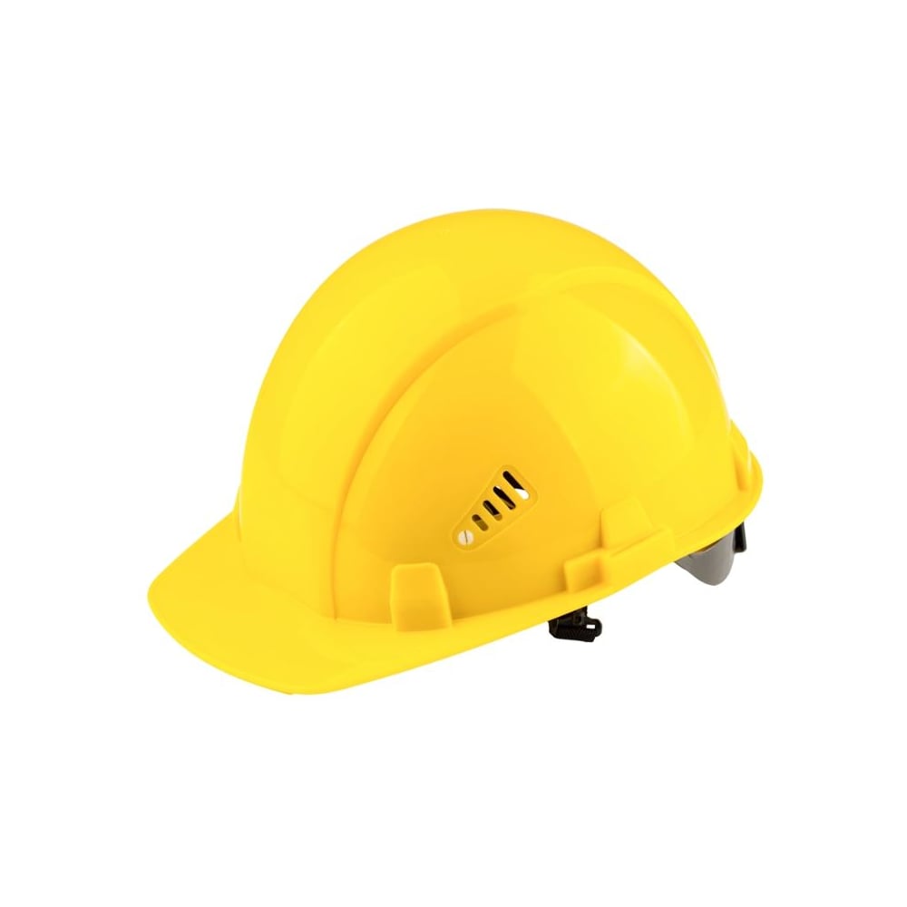 Изображение товара Каска TOPFORT СТАНДАРТ 204 с храповиком желтая - надежная защита для строительных и промышленных ра