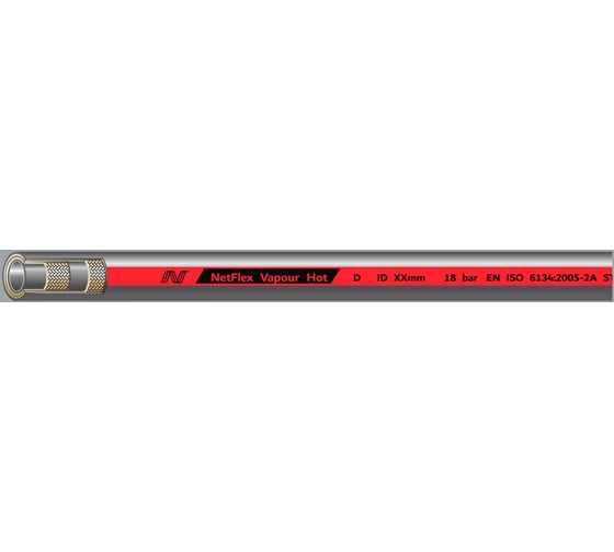 Изображение товара Рукав промышленный VAPOUR HOT D 16x6xL40 (40 м.) NetFlex 7930168980803
