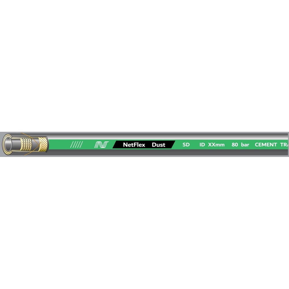 Изображение товара Рукав абразивостойкий напорно всасывающий DUST SD 102x10xL40 40 м. NetFlex 7930168980544