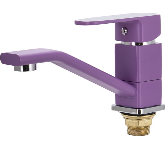 Изображение товара Смеситель для раковины Ekko с гайкой, фиолетовый E45302