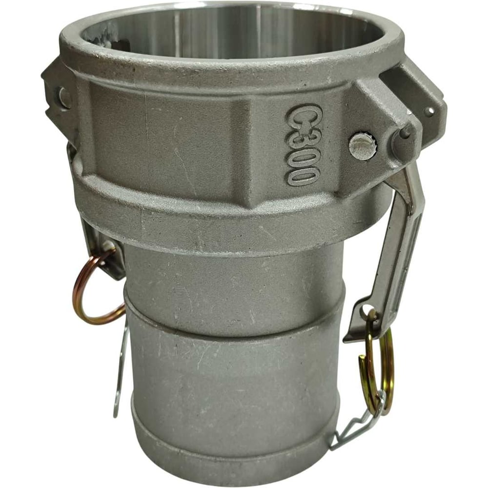 Изображение товара Камлок C300 (3,75 мм) алюминиевая муфта соединительная для труб 66 мм