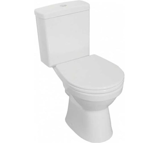 Изображение товара Унитаз Norm Eisberg сиденье дюропласт с микролифтом, механизм смыва 3/6 л, универсальный выпуск 9844B099-7202