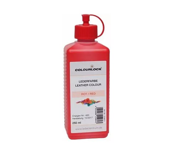 Изображение товара Краска для кожи Koch Chemie COLOURLOCK красная Lederfarbe rot 250мл LZ-224611 3988
