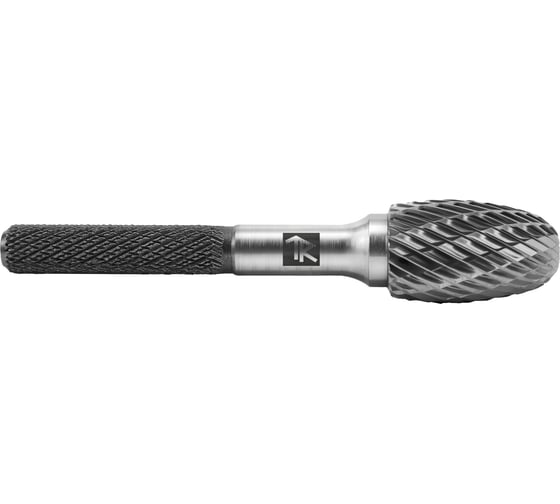 Изображение товара Бор-фреза твердосплавная овальная Thorvik TRRBE06100655-2 тип E, 6 мм, двойная насечка, в боксе 057017