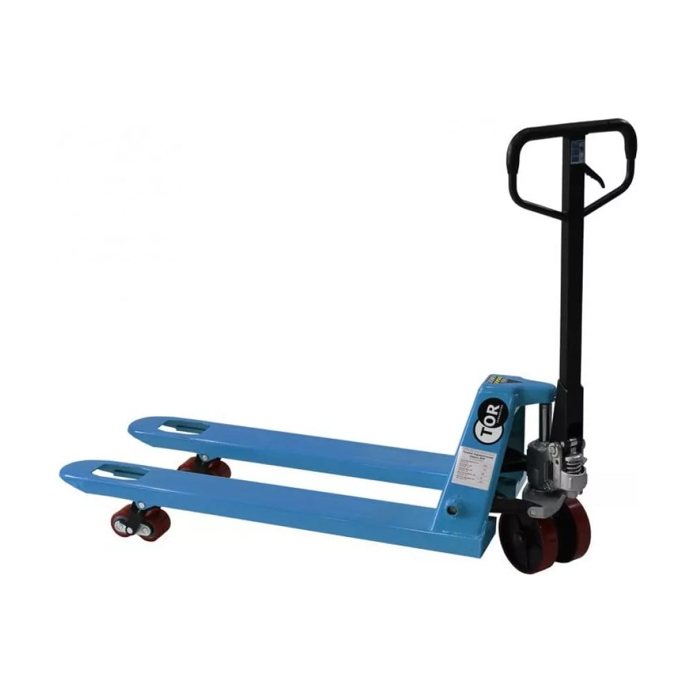 Изображение товара Гидравлическая тележка TOR 3500 кг 1150 мм PWH35-II с резиновыми колесами