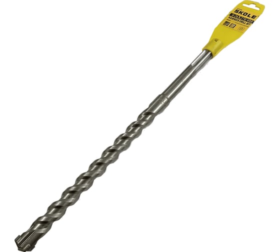 Изображение товара Бур по бетону SDS MAX с четырьмя режущими кромками SKOLE 20x1000 B3 2001000