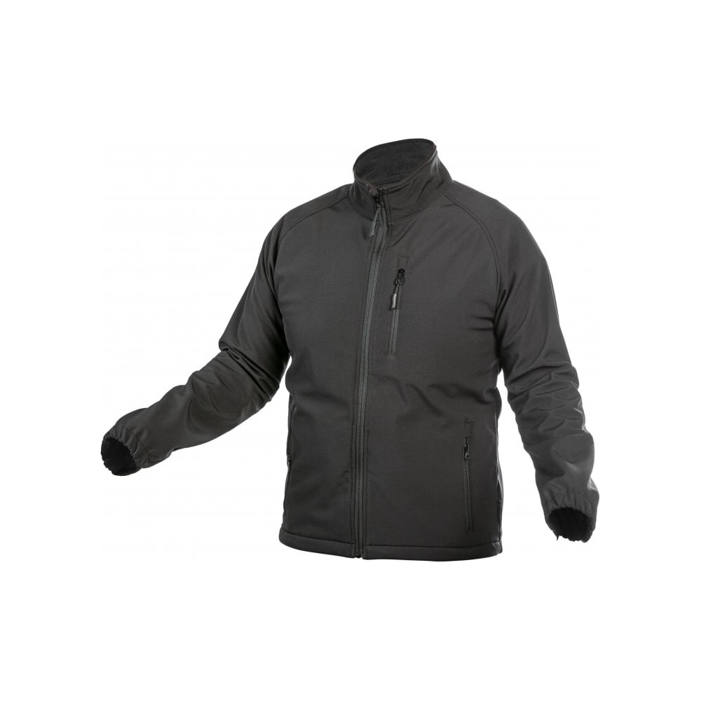 Изображение товара Куртка мягкая softshell HOEGERT TECHNIK BIESE 3XL черная водоотталкивающая